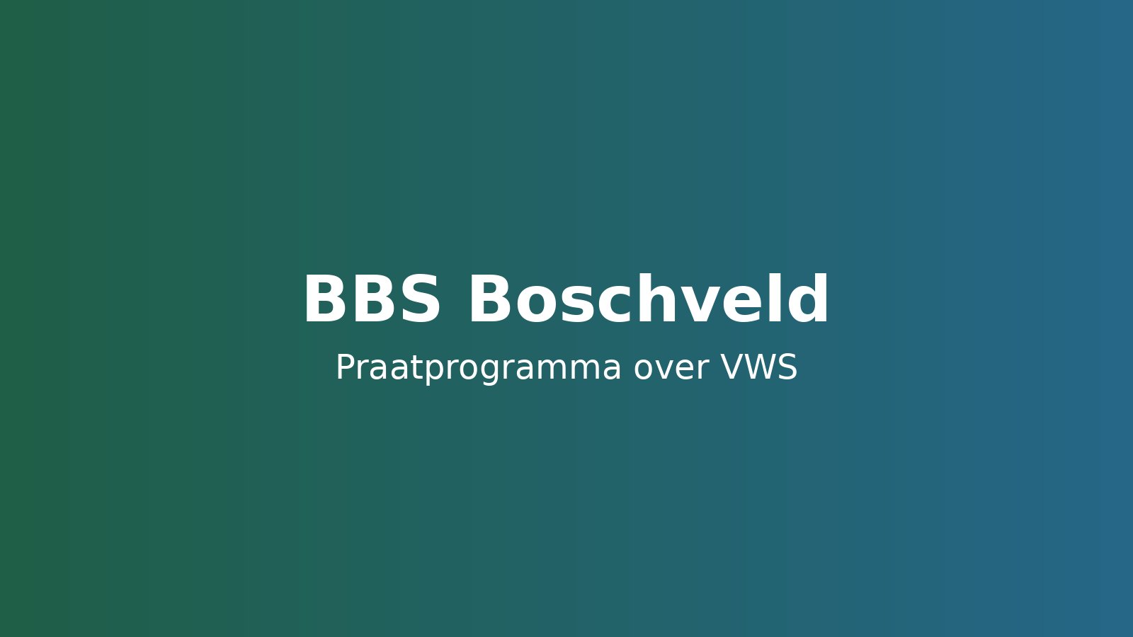 BBS Boschveld